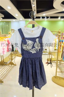 杭州本卡拉原單童裝網紗蓬蓬裙過季尾貨